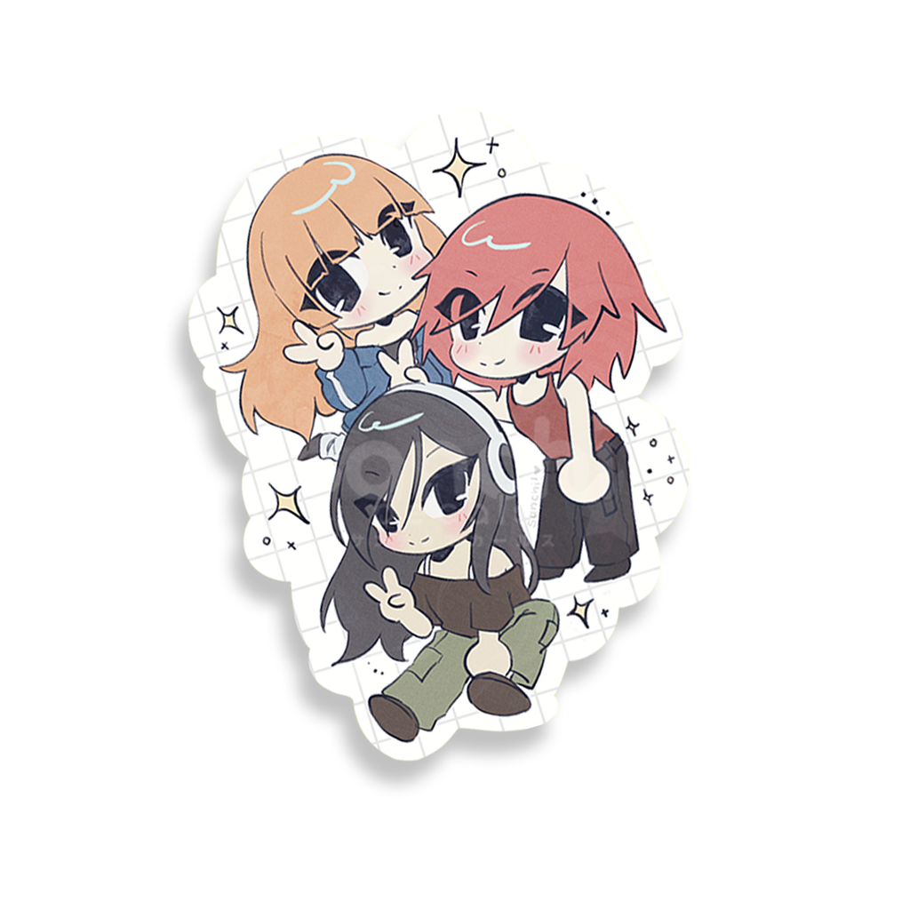 Hyperpop Girls Sticker
