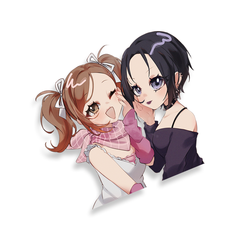 Nana Girls Sticker