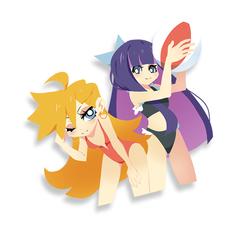 Summer Panty & Stocking Sticker
