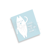 this man ate my son decals