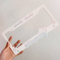 Follow Your Heart! 💖   License Plate Frame [clearance]