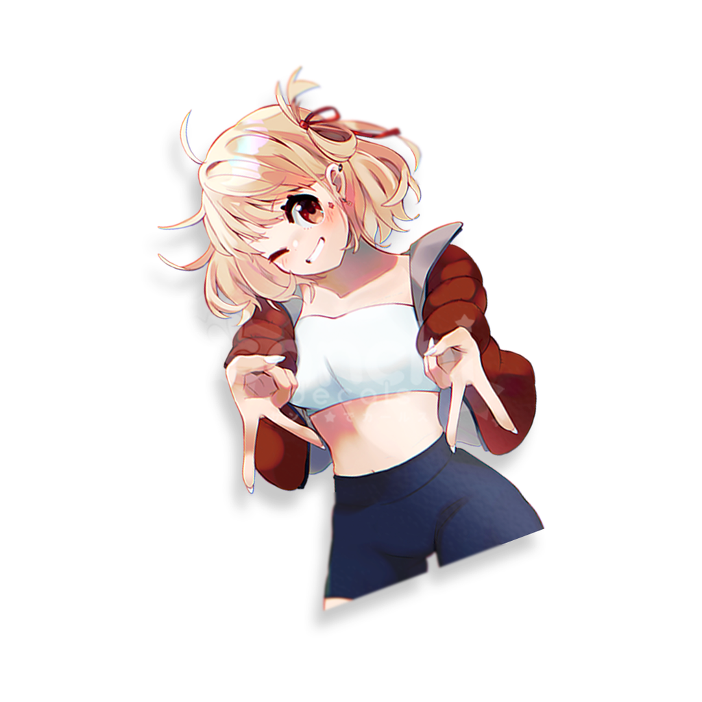 Casual Chisato Sticker