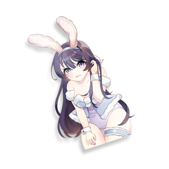 Pastel Snow Bunny Mai Sticker [clearance]